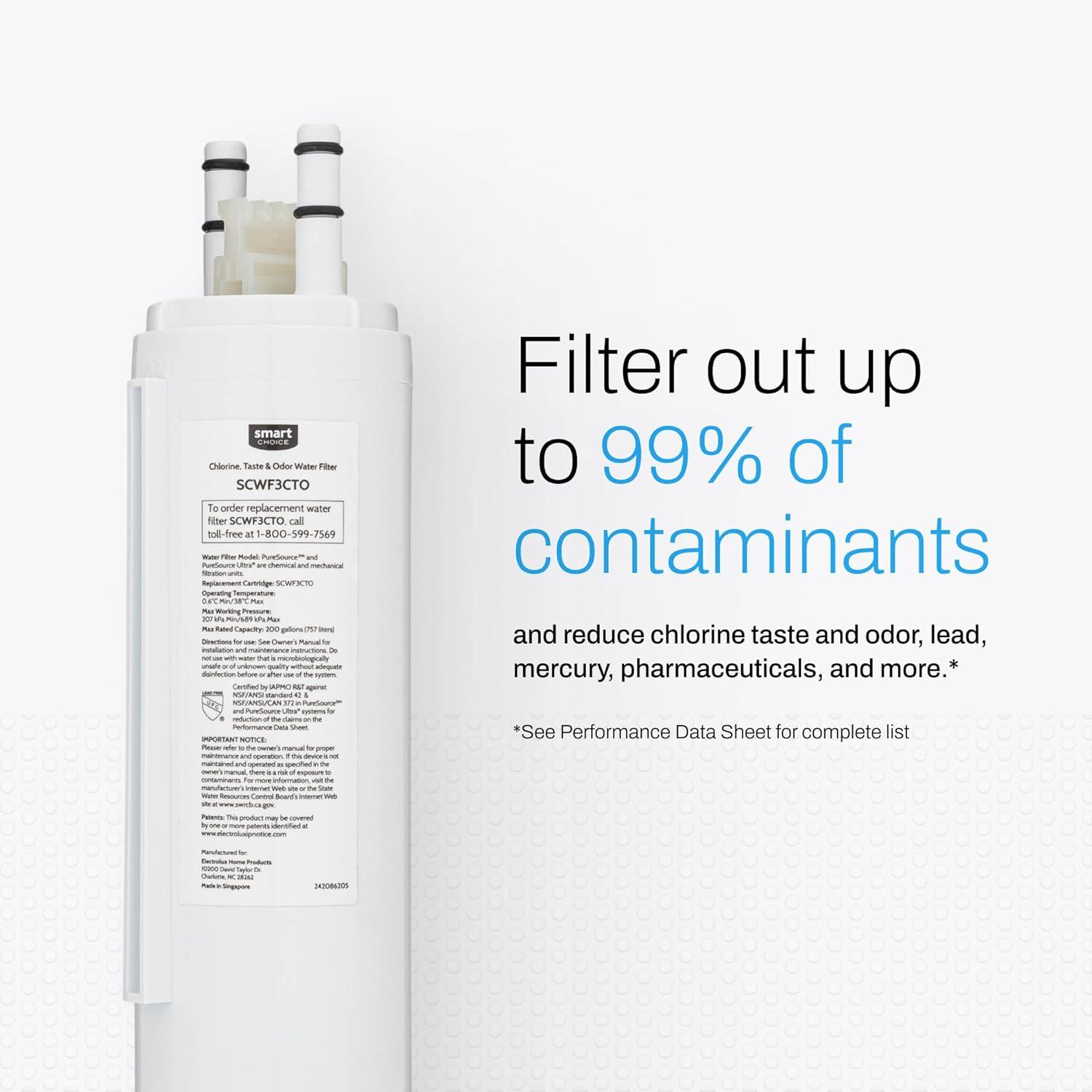 Genuine Frigidaire SCWF3CTO Smart Choice Water Filter