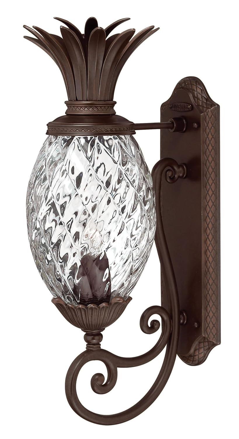 Hinkley Lighting - Plantation - 1 Light Small Outdoor Wall Lantern in
