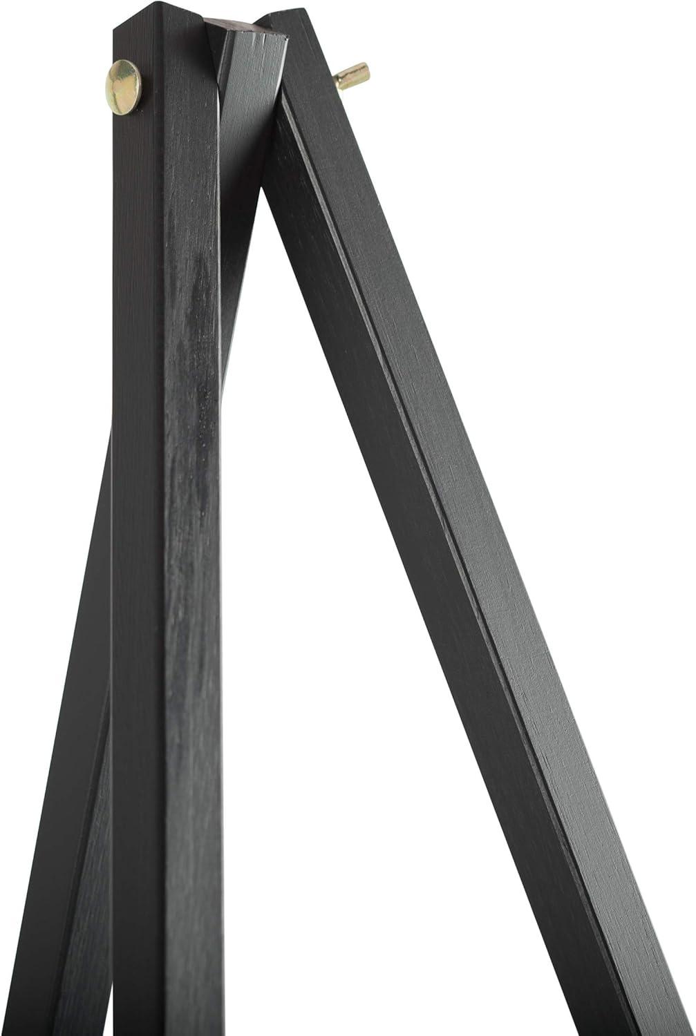 Studio Display Wood Tripod Easel for Posters, Art, Event Signage, Tradeshows, or Seminars (63" Tall)