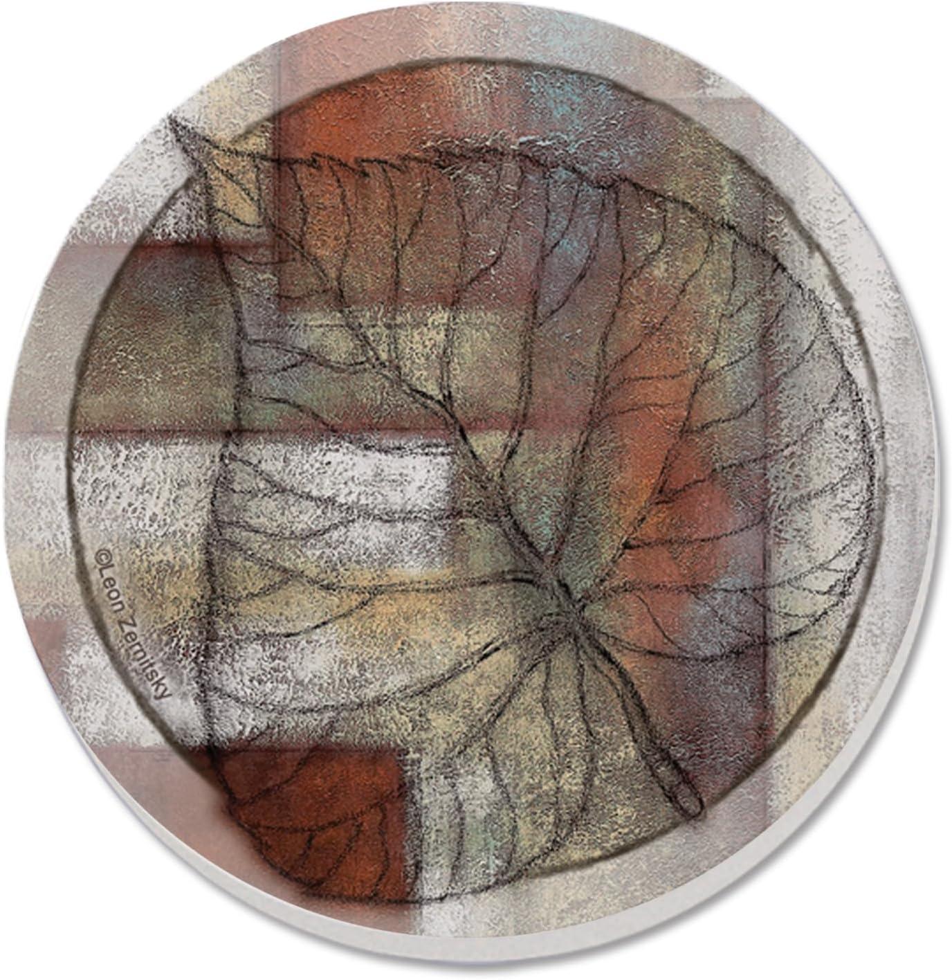 Thirstystone Leaf Whisper II Absorbent Stone Coaster 4-Pack