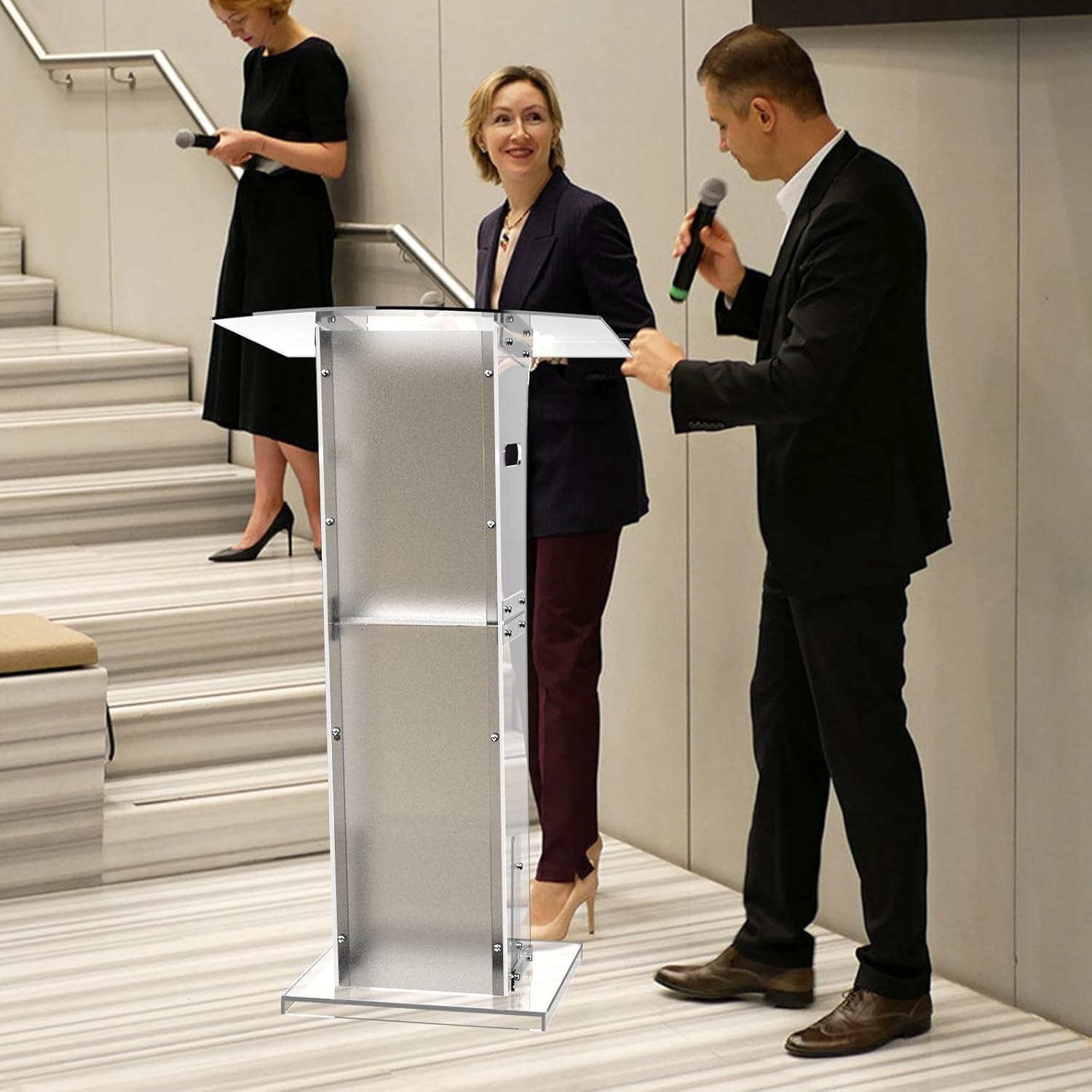 VEVOR 47.2'' Bamboo Full Podium