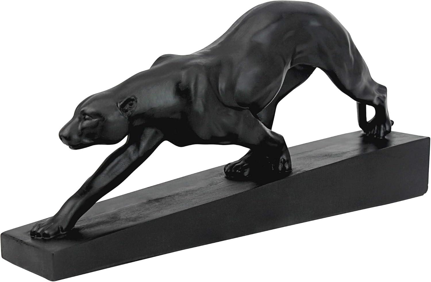 Panther on the Prowl Art Deco Figurine