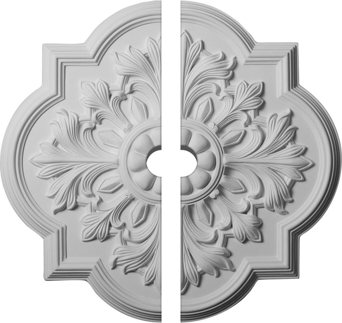 20-Inch White Urethane Decorative Ceiling Medallion