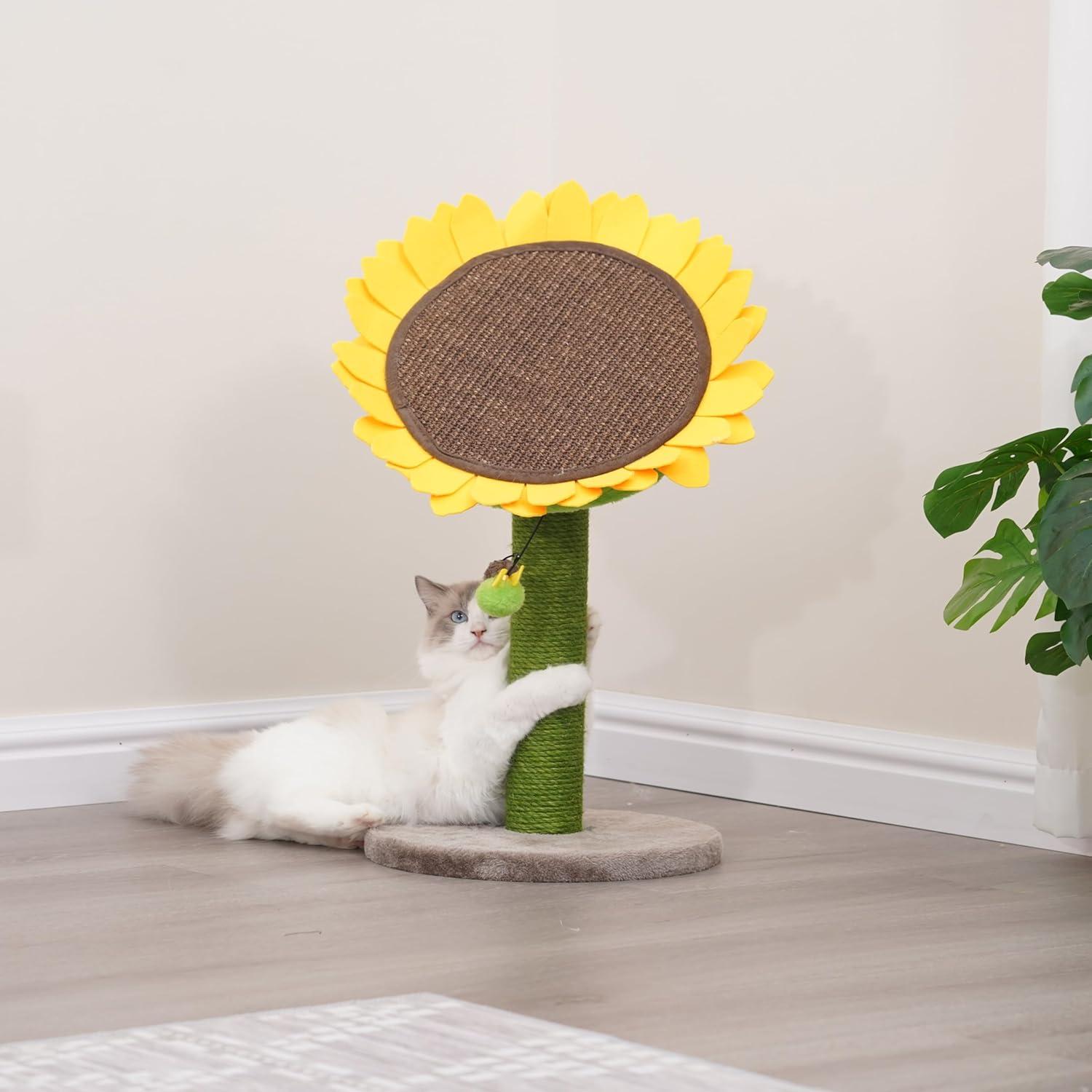 Catry Catry 26" Sunflower Scratching Post