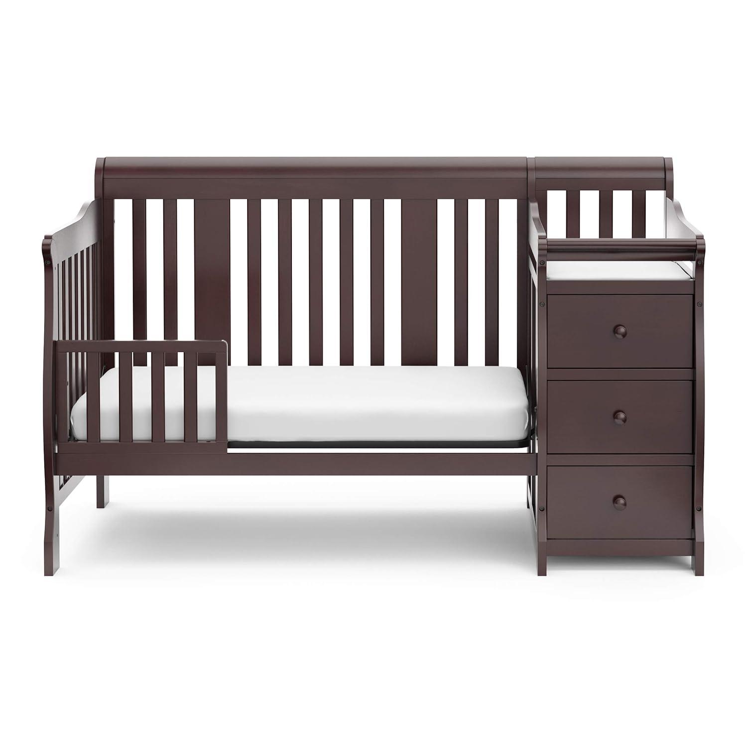 Storkcraft Portofino 5-in-1 Convertible Crib and Changer