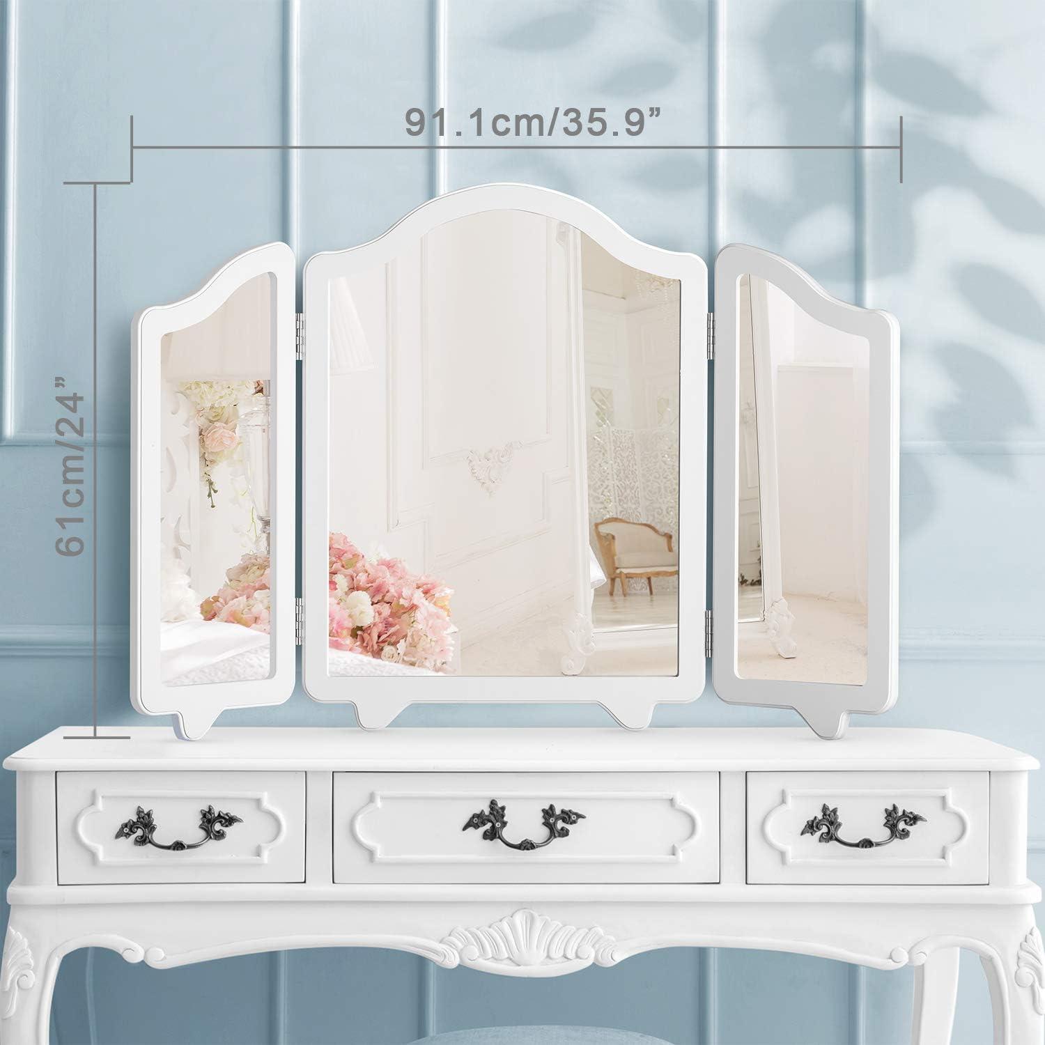 LUXFURNI Flat Floor Mirror