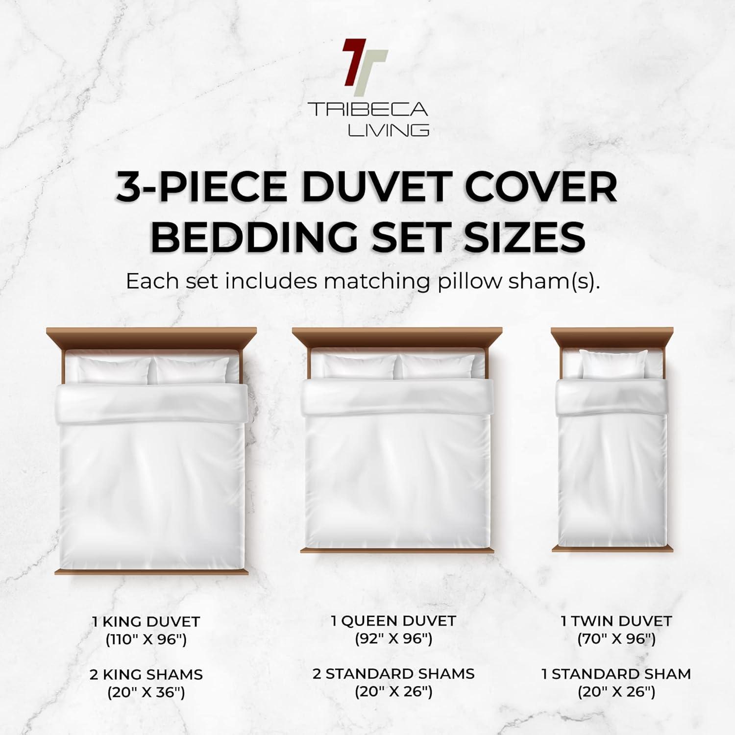 Amara Digital Printed Oversized Velvet Duvet Covet Set - Tribeca Living