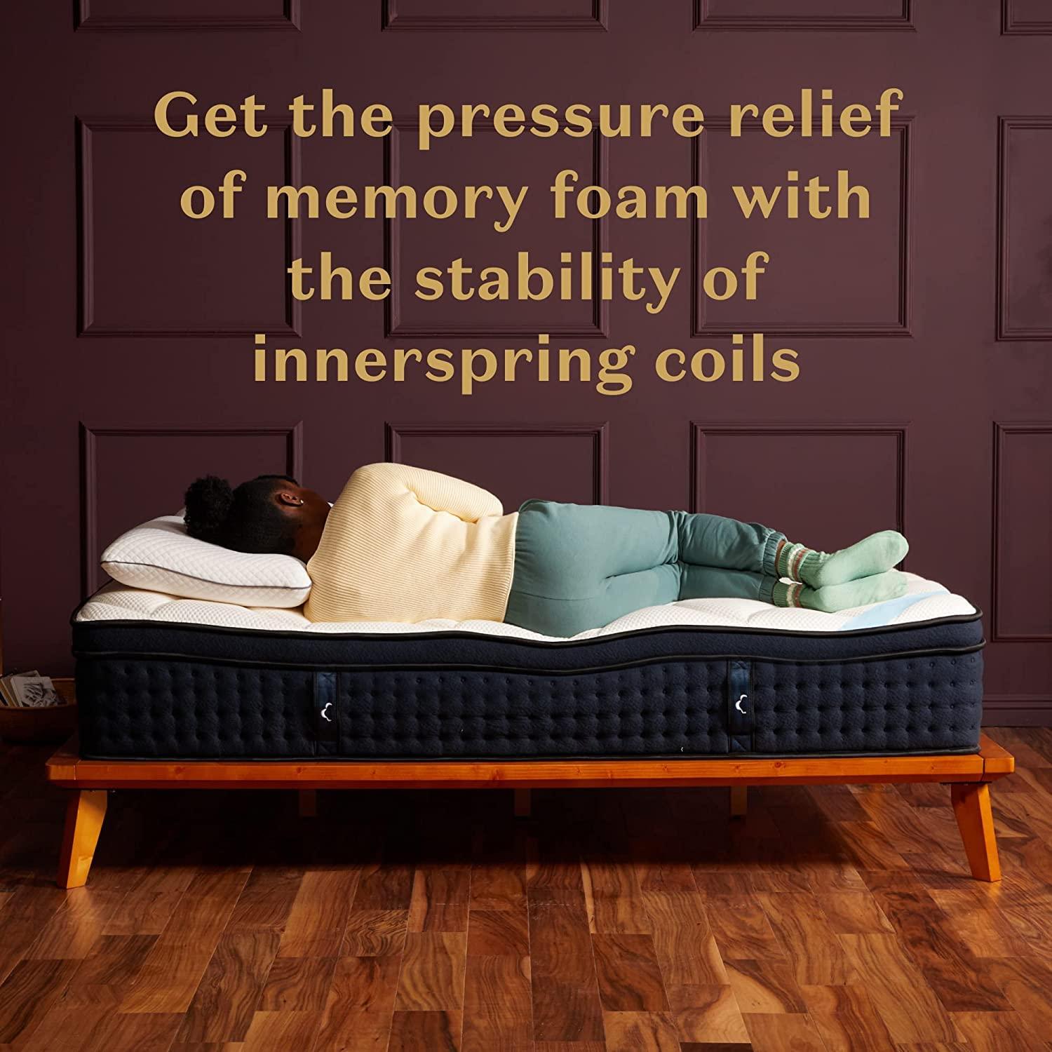 Premier 14" California King Eurotop Gel Memory Foam Hybrid Mattress