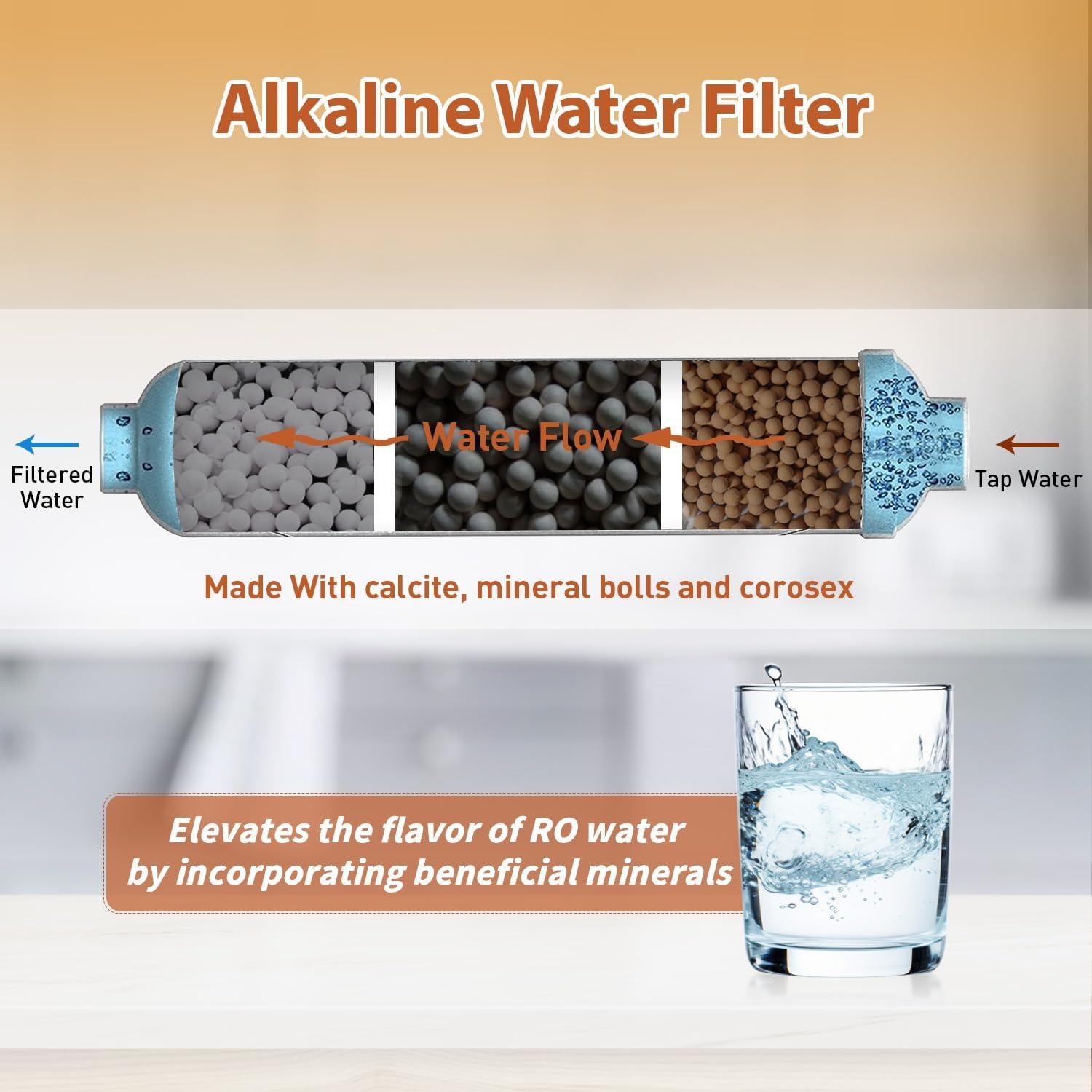 Reverse Osmosis Alkaline Water Filtration System