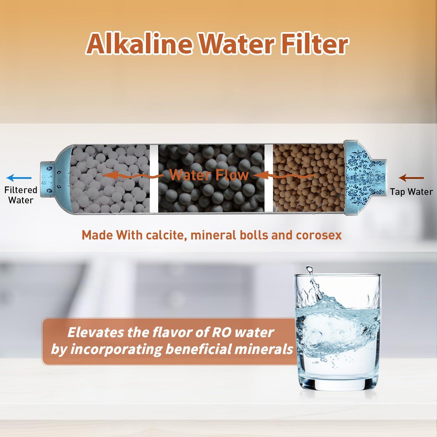 Reverse Osmosis Alkaline Water Filtration System