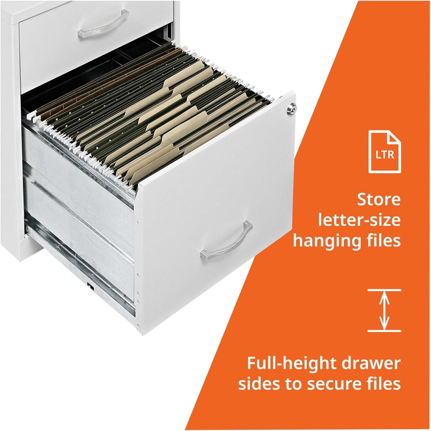 Lorell Soho 2-Drawer File Cabinet