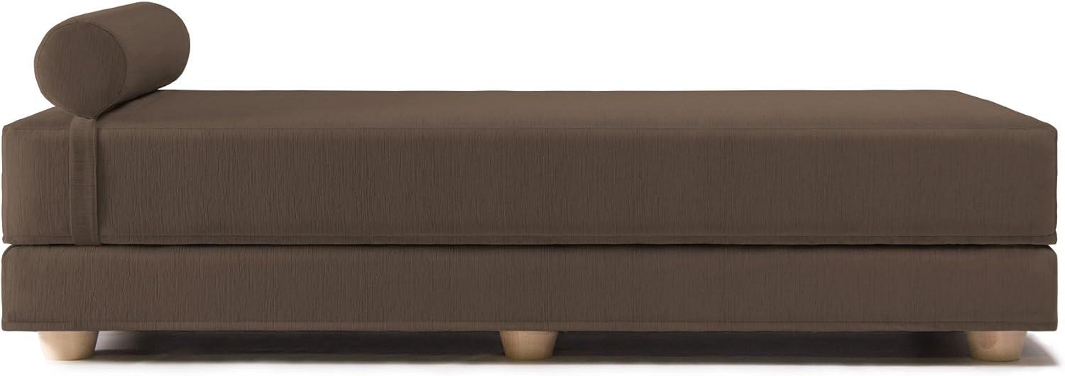 Jaxx Bean Bags Jaxx Artemis Daybed Queen Size Convertible Sleeper Coffee