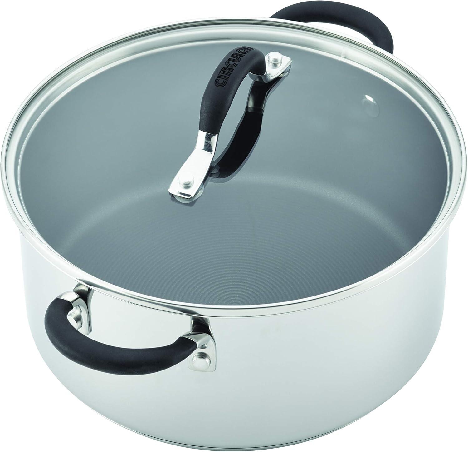 Circulon 11 Piece Momentum Stainless Steel Nonstick Pots and Pans