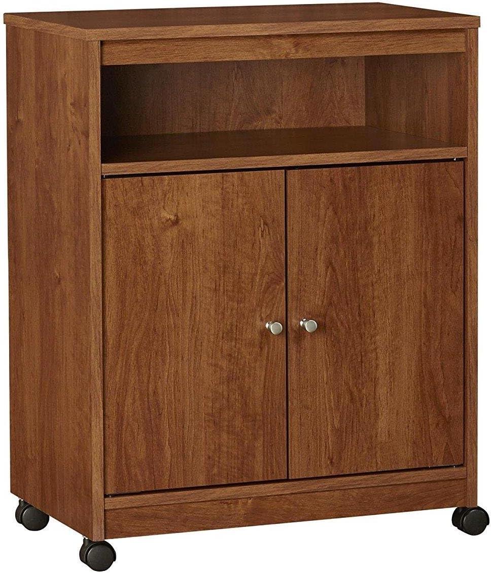 Carro para Microondas de Cocina Landry, Blanco