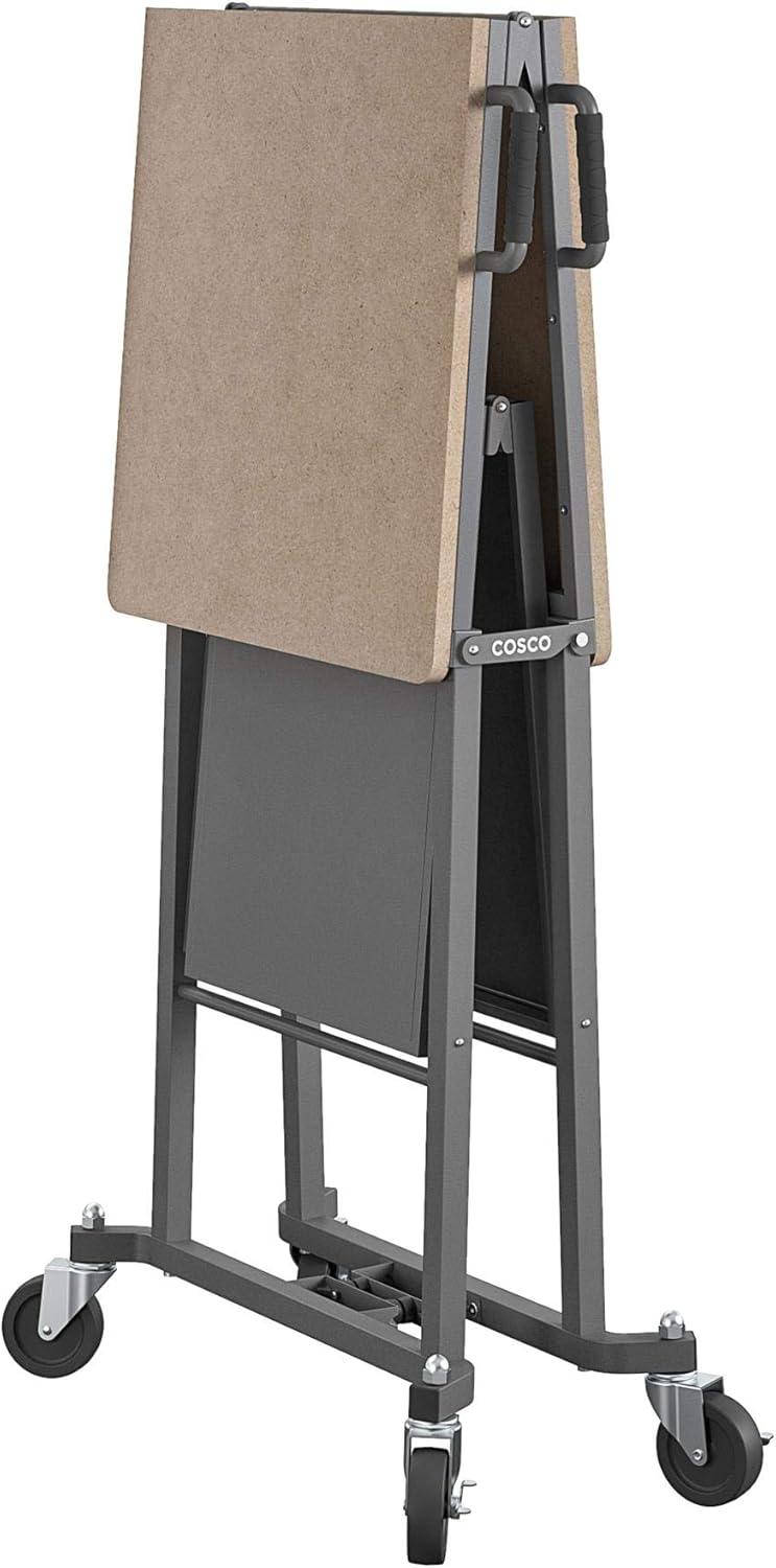 COSCO SmartFold Portable Workbench / Folding Utility Table (Steel)