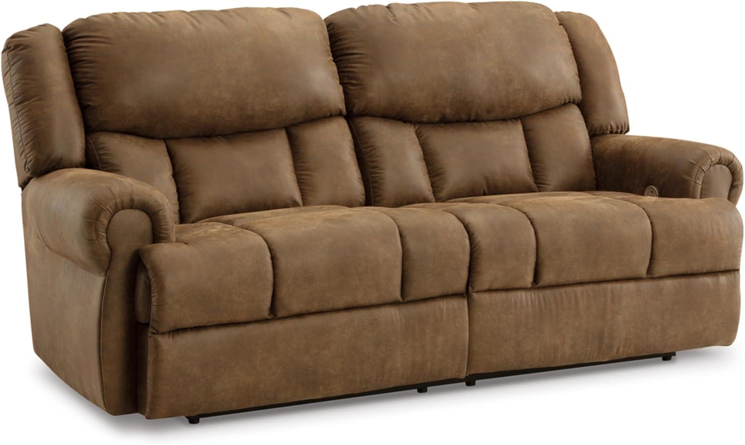 Signature Design by Ashley Boothbay Brown Power Reclining Sofa