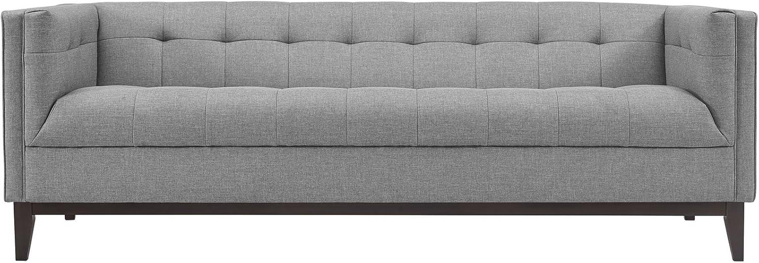 Modern Contemporary Urban Design Living Lounge Room Sofa, Grey Gray, Fabric