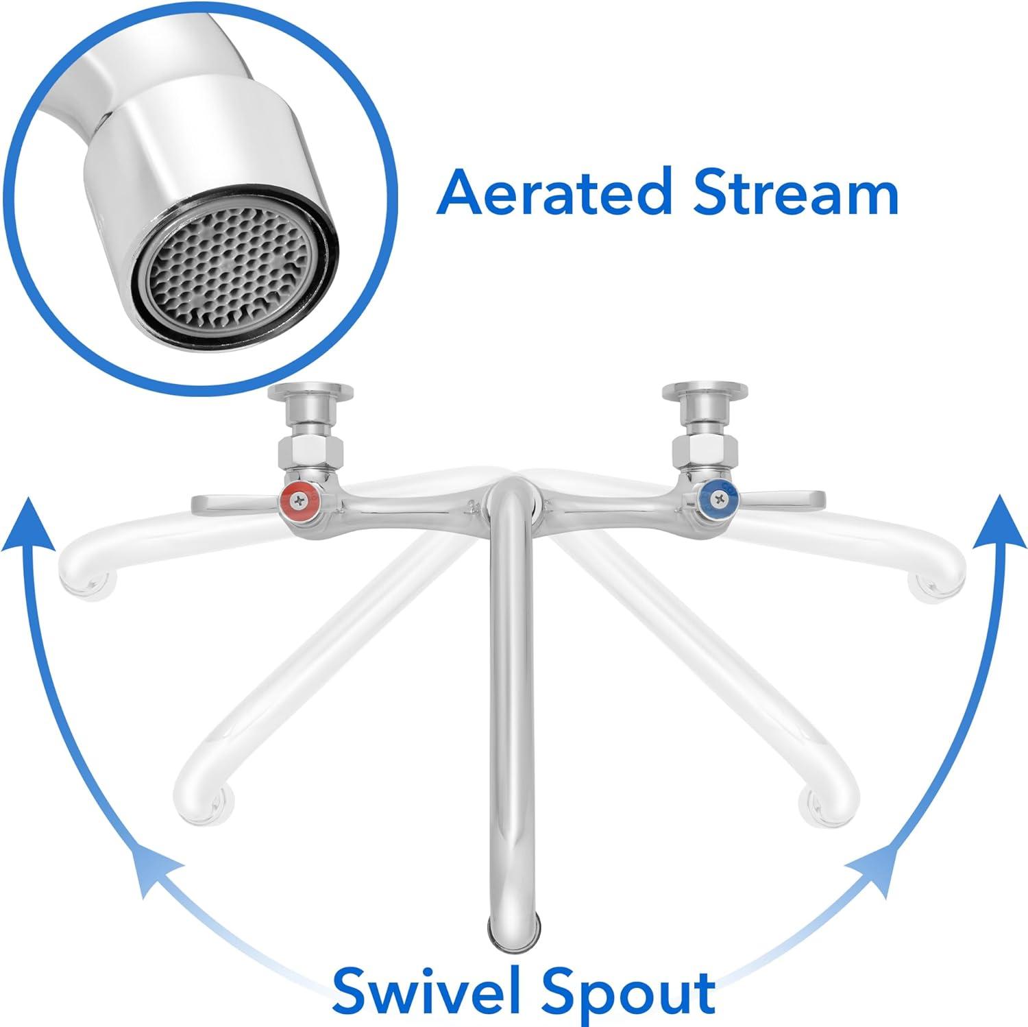 Wall Mounted Optional Bathroom Faucet