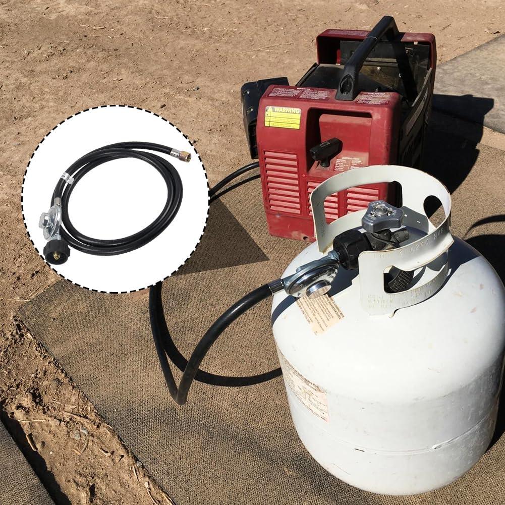 GasOne 3 ft QCC1 Propane Regulator Hose Gas Line Connector