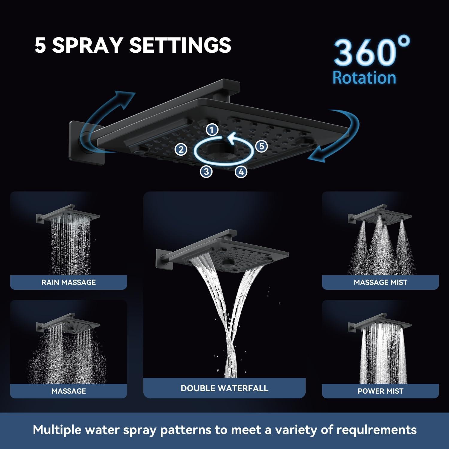 Shower System,Bathroom Shower Faucet Set