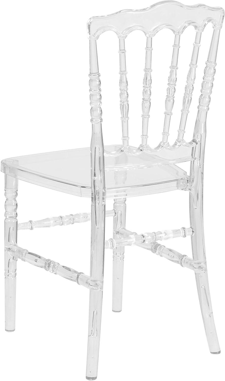 Wintour Crystal Ice Napoleon Stacking Chair - Event Seating - Hospitality Seating