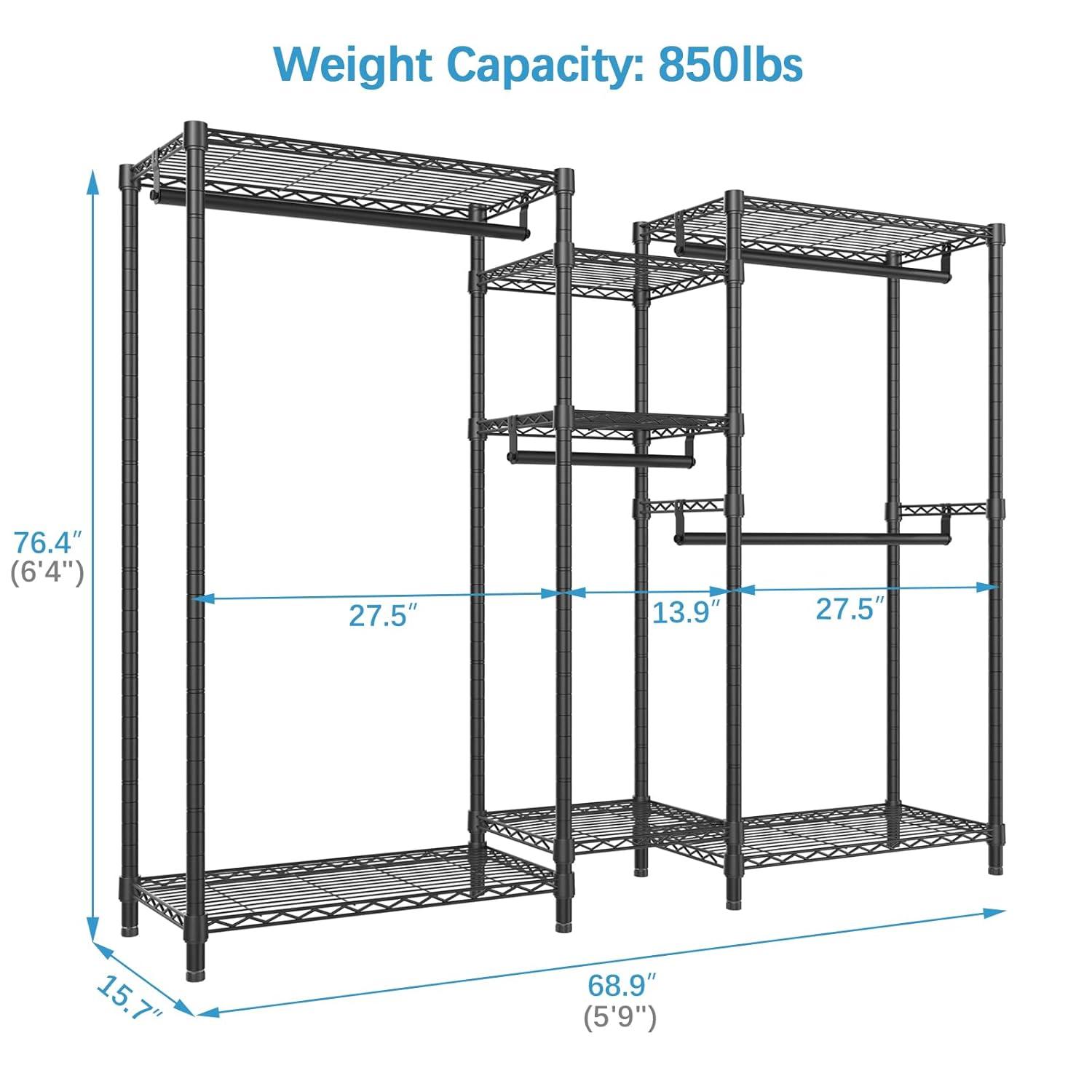 VIPEK 69.9'' Solid Clothing Rack
