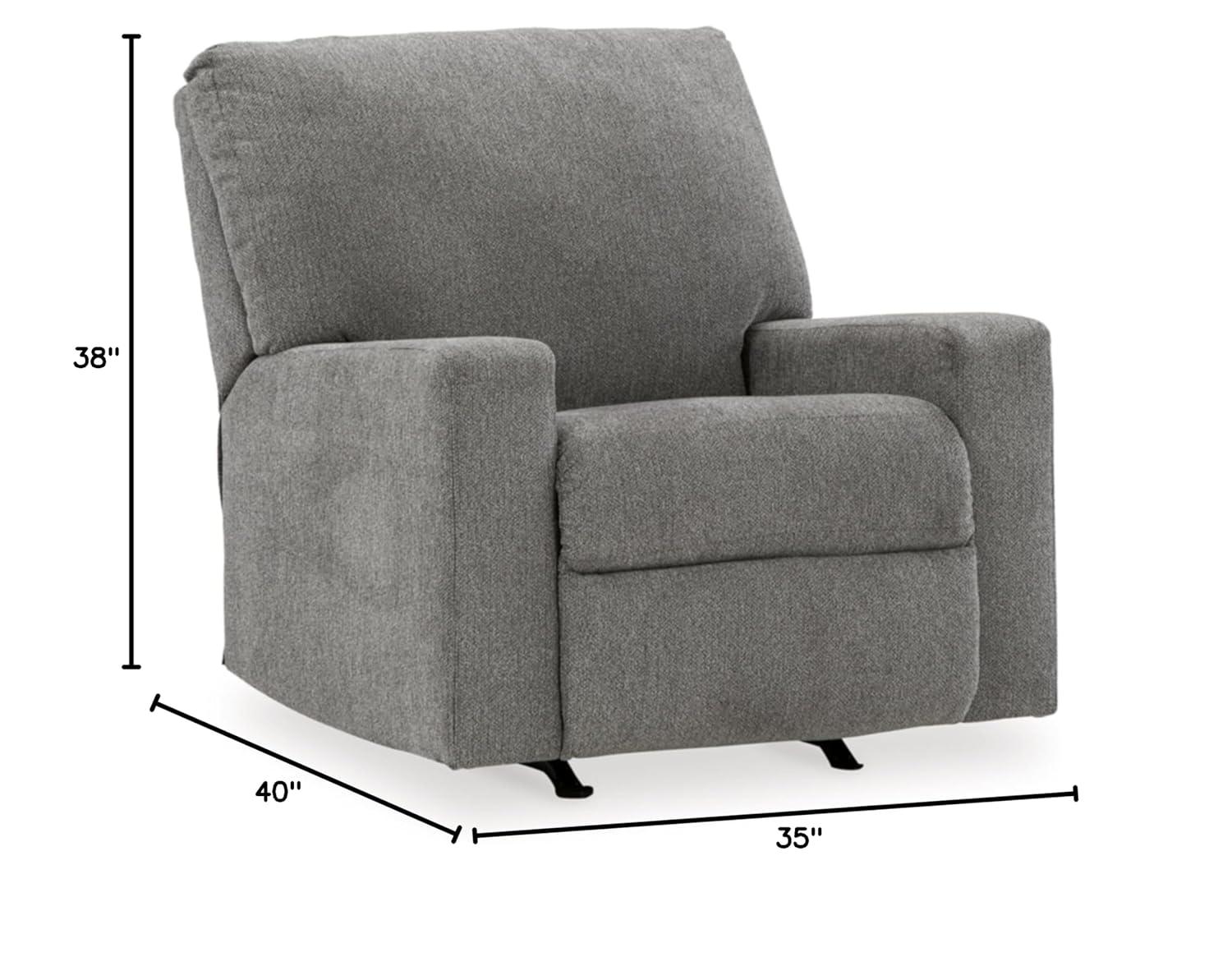 Signature Design by Ashley Deltona Graphite Recliner