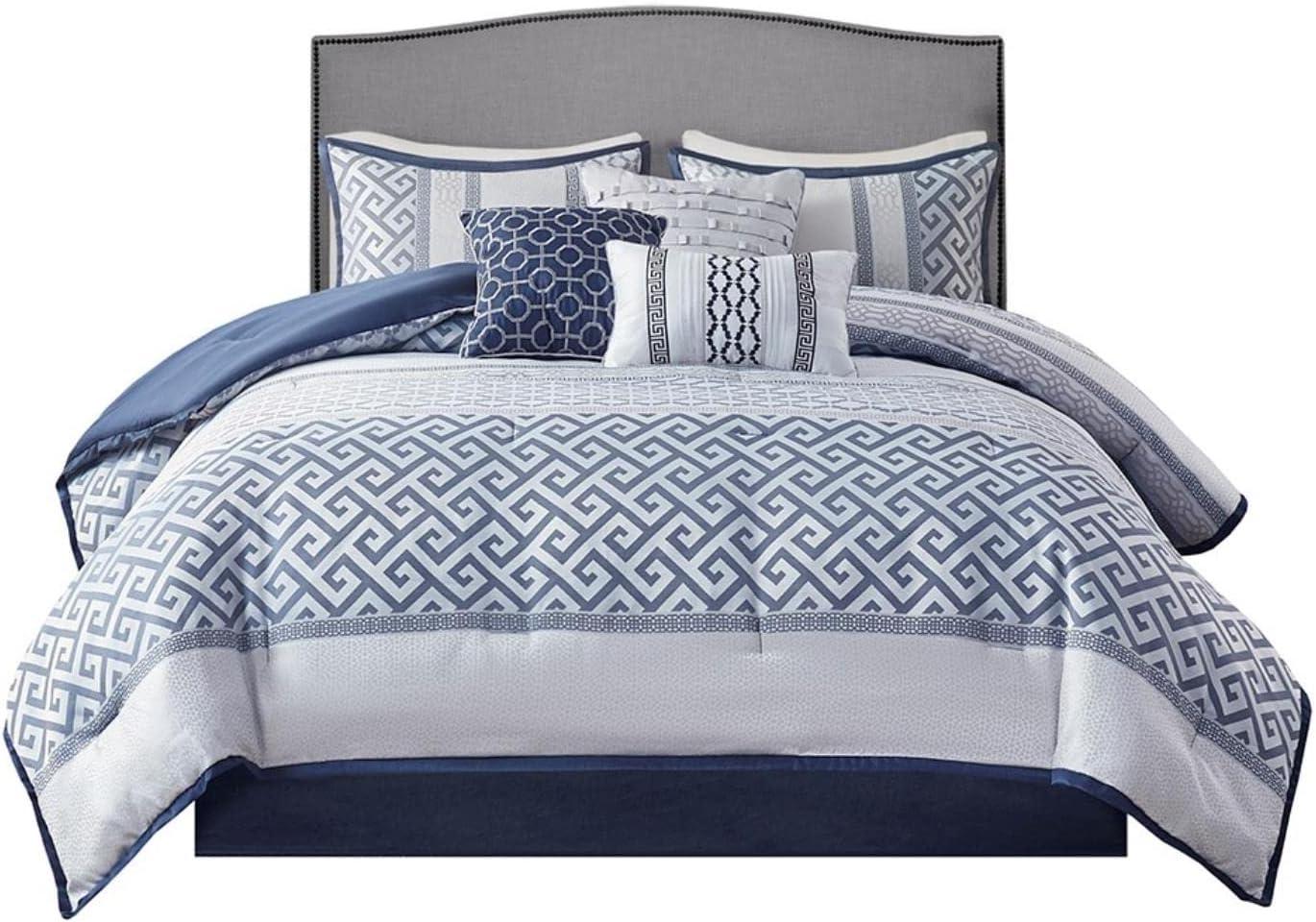 Bennett 7 Piece Jacquard Comforter Set