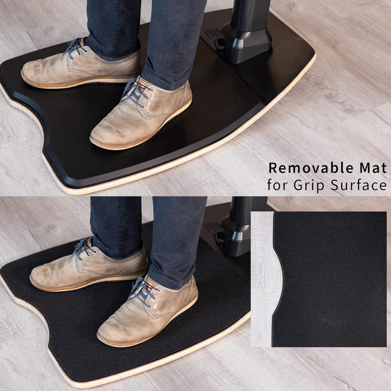 Vivo VIVO Ergonomic Leaning Chair with Anti-Fatigue Mat