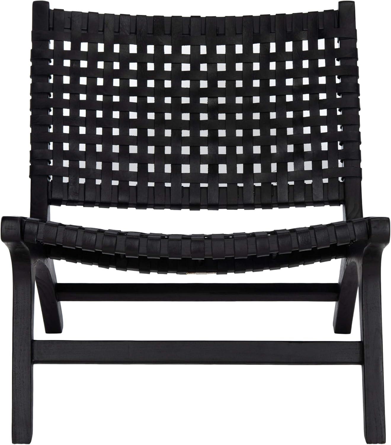 Denman Genuine Leather Side Chair
