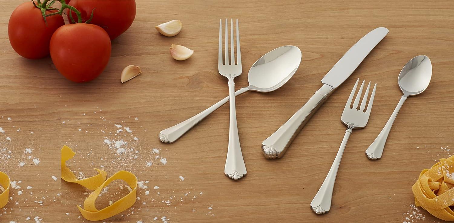 Julliard 20 Piece 18/10 Stainless Steel Flatware Set, Service for 4
