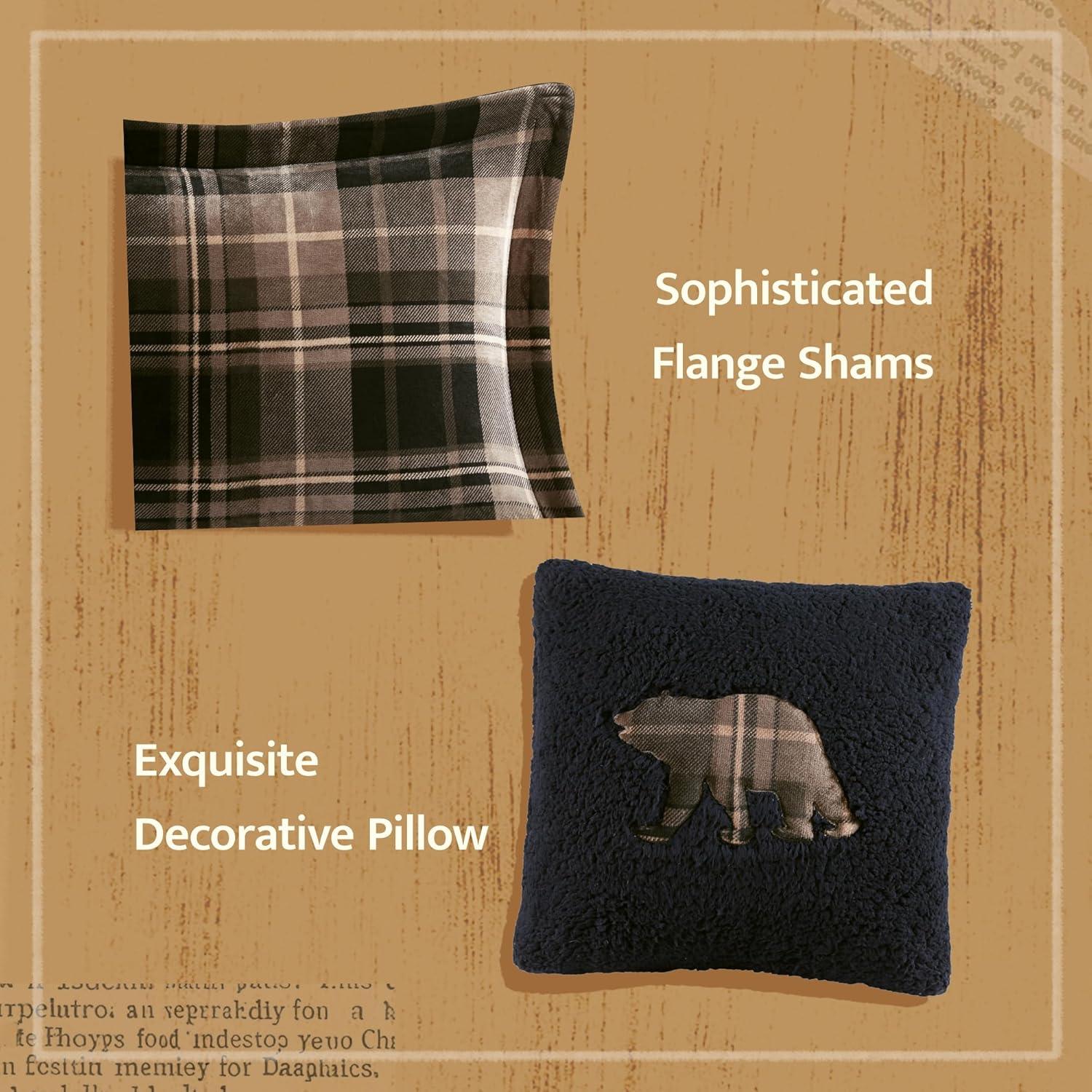 Woolrich Woolrich Alton Plush to Sherpa Down Alternative Comforter Set