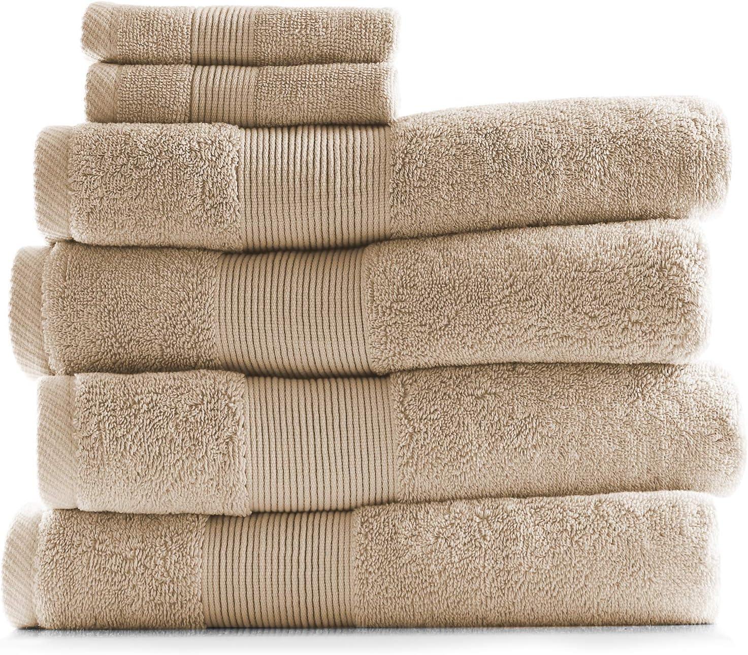 Hearth & Harbor Hearth & Harbor 4-Piece 100% Cotton Mats and Towel Set