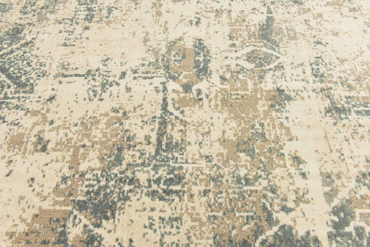 Unique Loom 8' 0 x 10' 0 Beige Tuareg Arid Area Rug