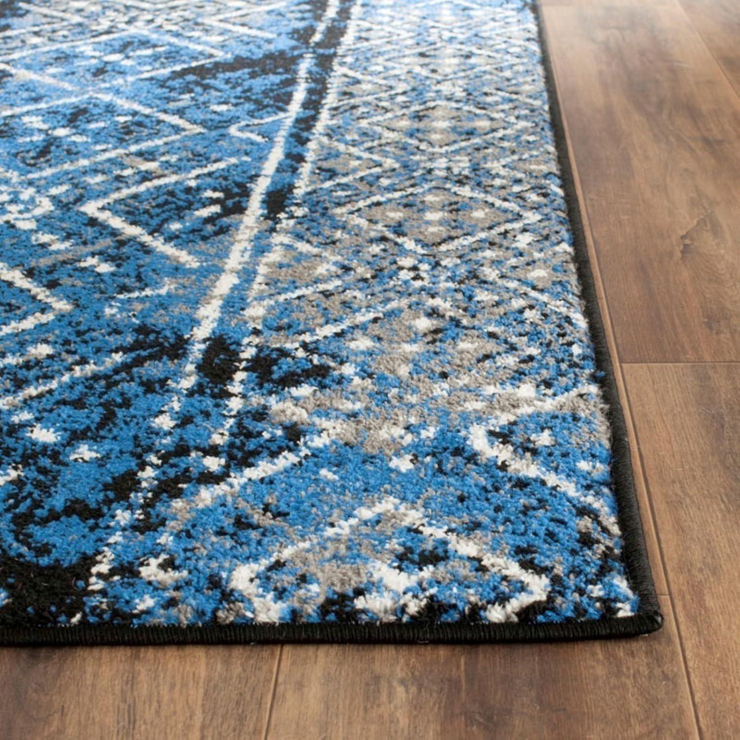 Adirondack ADR111 Machine Made Indoor Runner - Silver/Multi - 2'-6"x10' - Safavieh