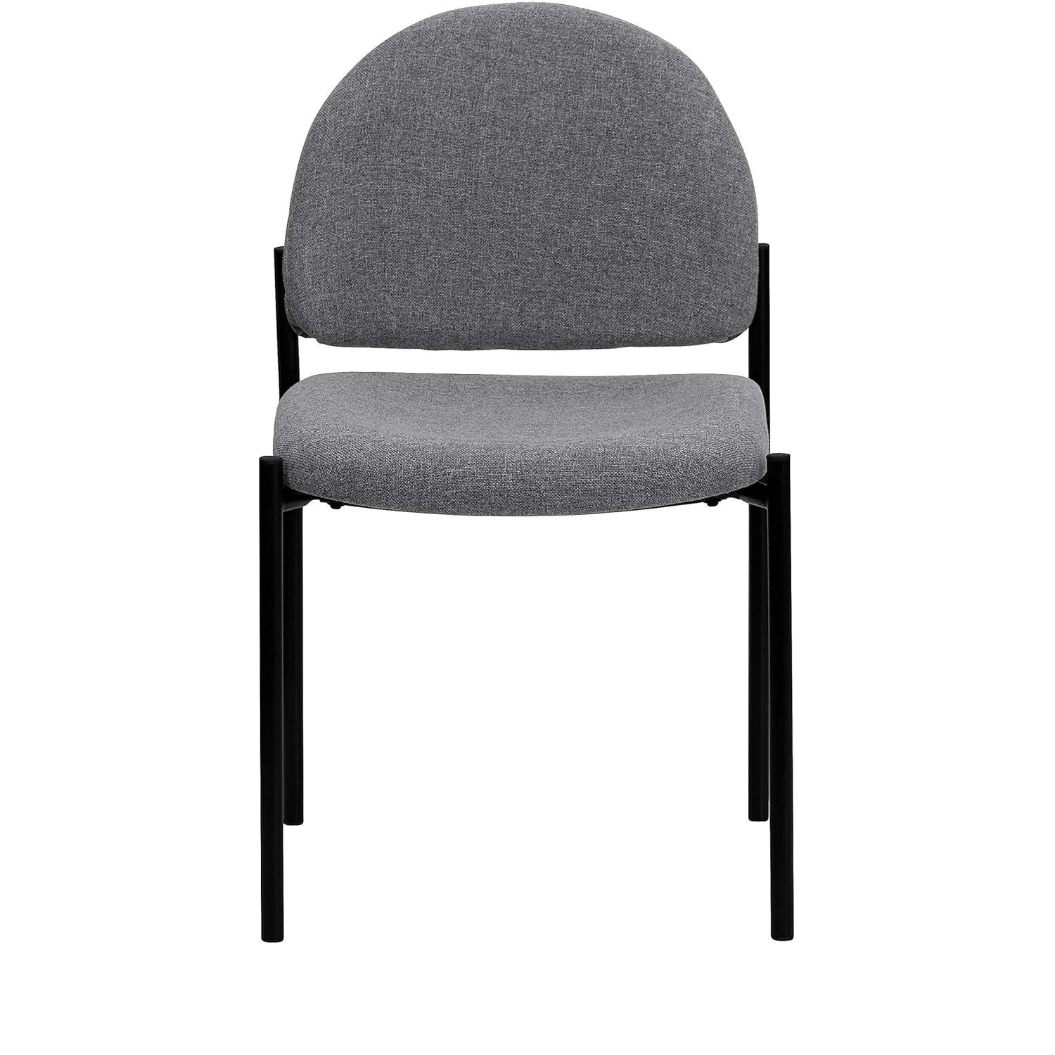 Flash Furniture Prather Tania Comfort Upholstered Stackable Side Reception Chair
