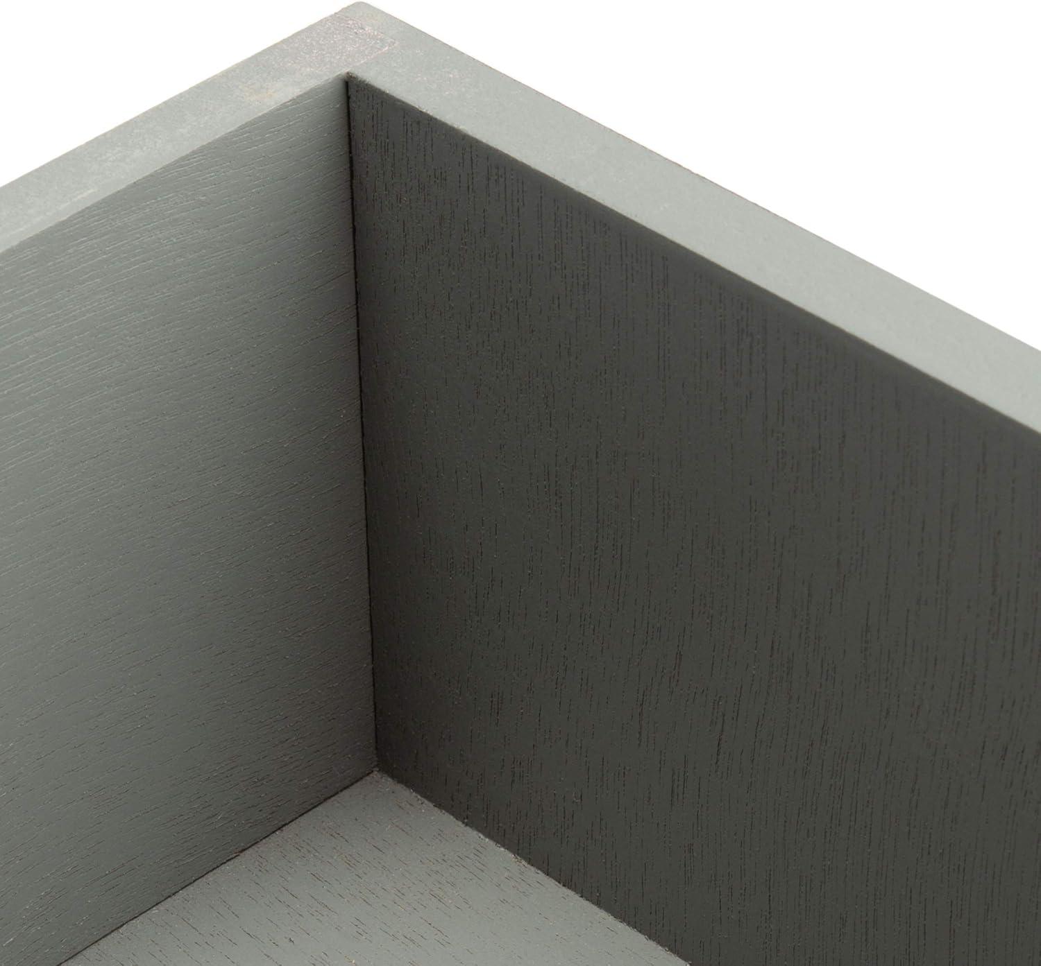 Ryder 1 Drawer Accent Table - Distressed Grey - Safavieh