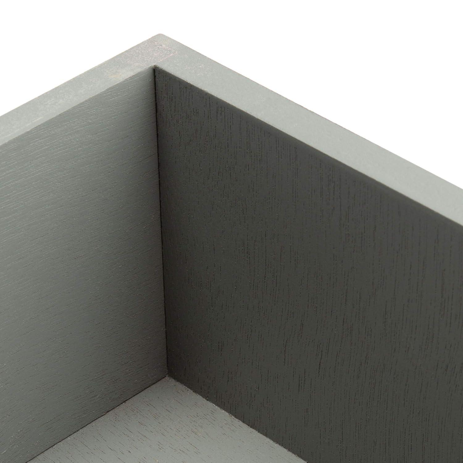 Ryder 1 Drawer Accent Table - Distressed Grey - Safavieh