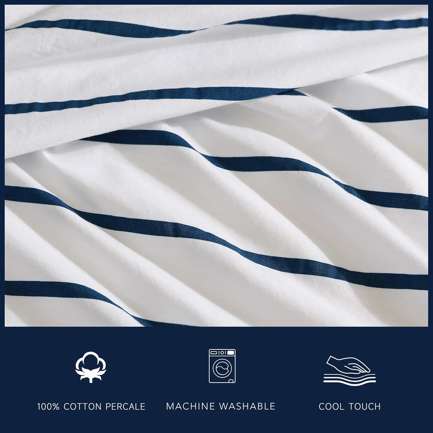 Nautica Nautica Printed Cotton Percale Sheet Sets