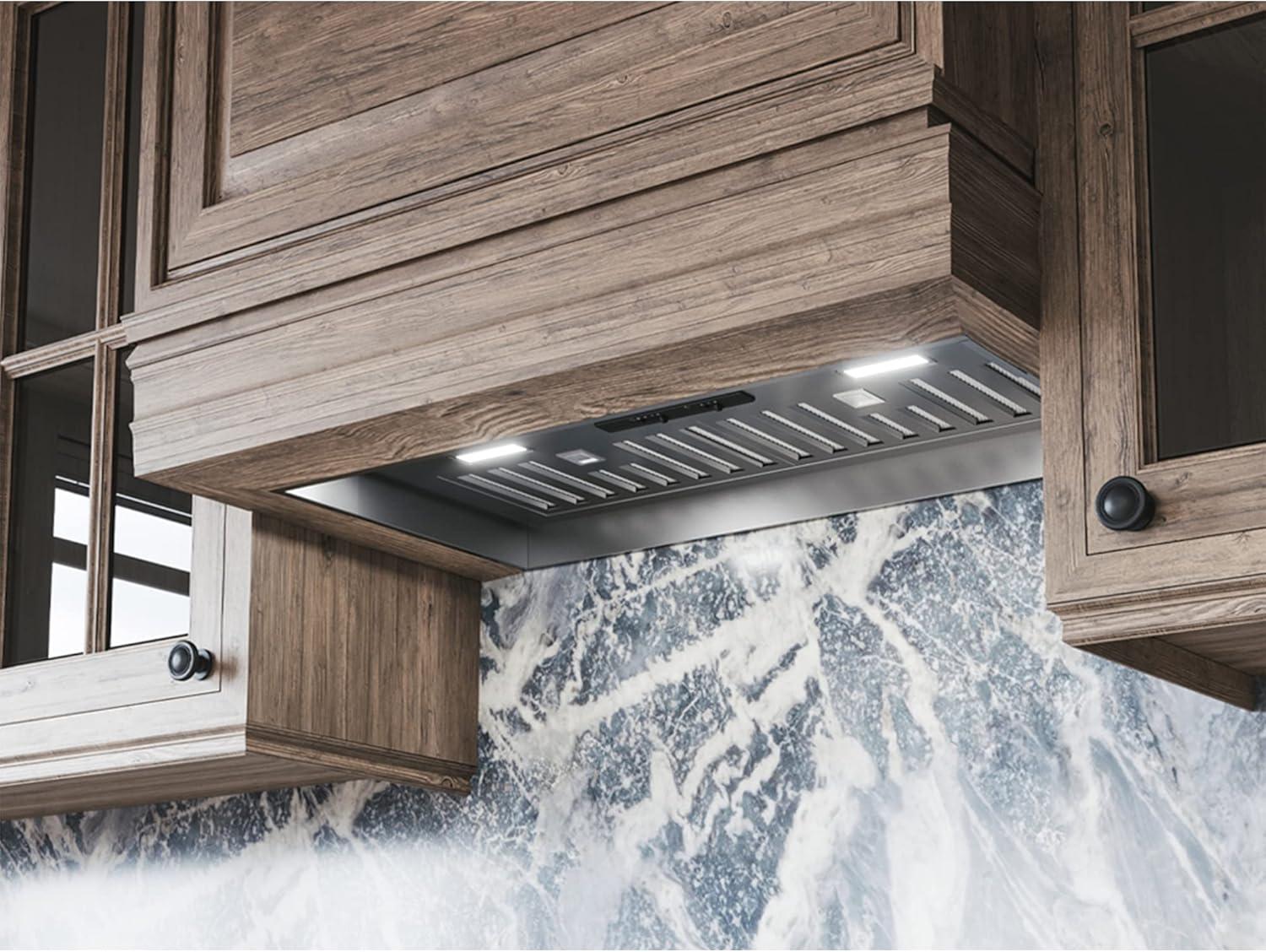 Zephyr Zephyr Tornado I 28" 600 CFM Insert Range Hood with LED Lights in Stainless Steel