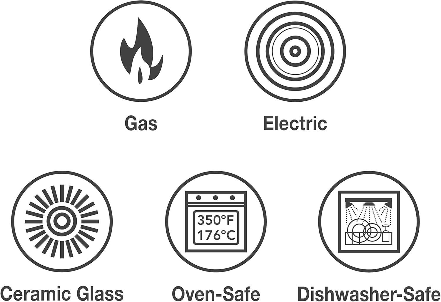 Tramontina Tramontina Gourmet Ceramica Deluxe Saucepan with Lid