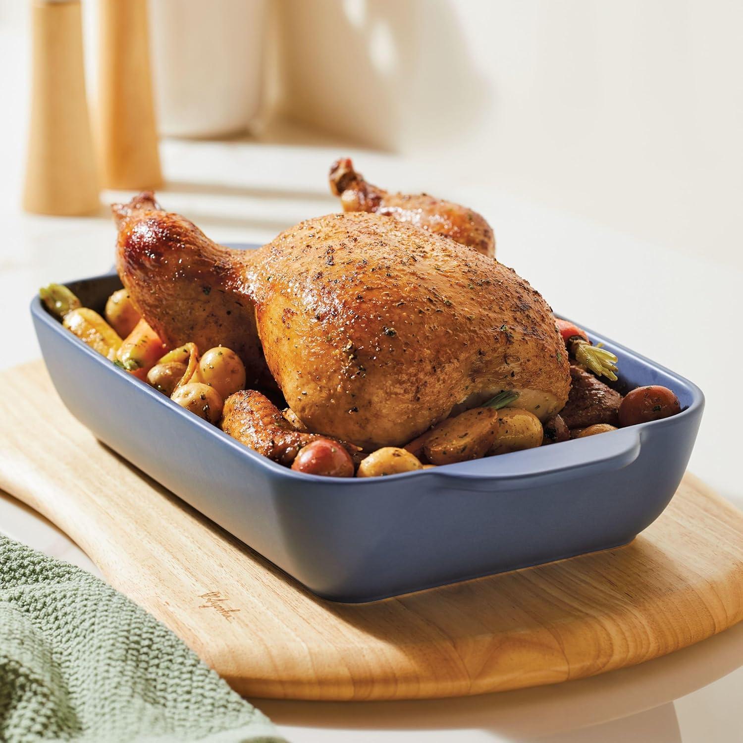 Ayesha Curry Rectangular Ceramic Baking Dish, 9-Inch x 13-Inch