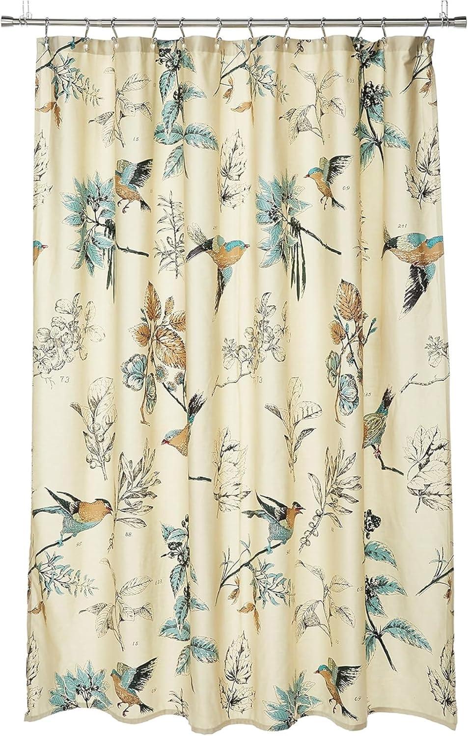 Madison Park Quincy 100% Cotton Single Shower Curtain