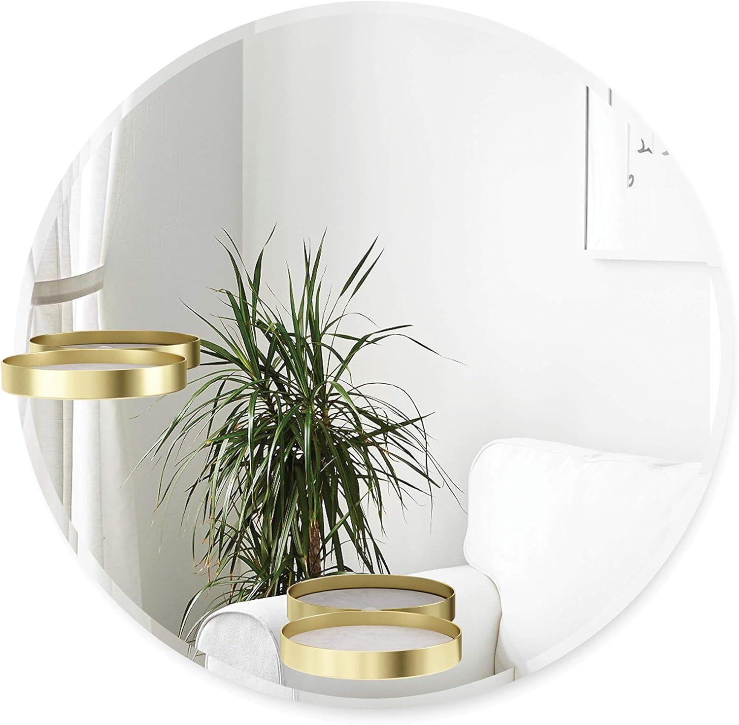 Perch Wall Mirror And Shelves
