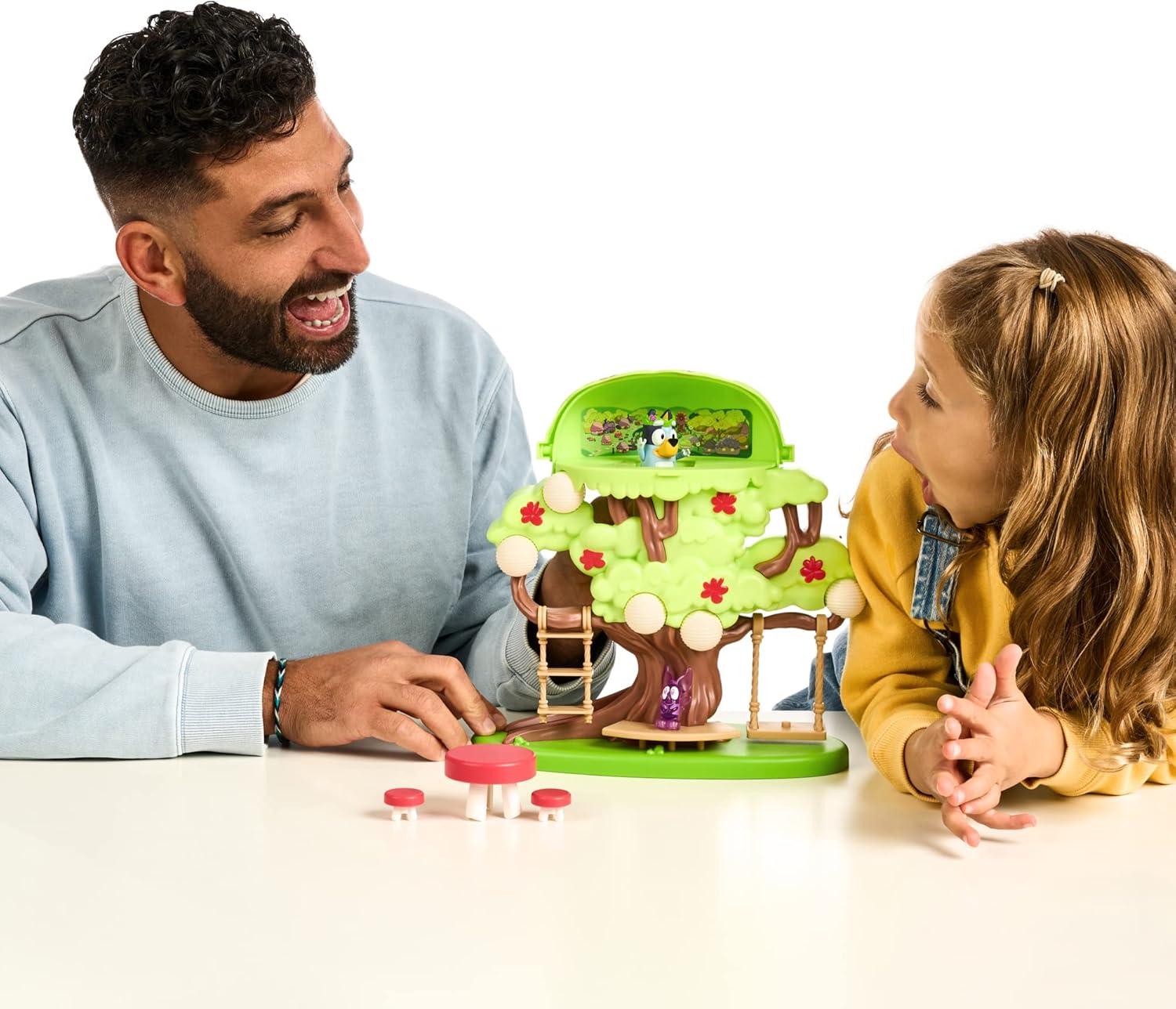 Bluey Tree Playset Flower Crown Bluey, Fairy Figures, and Accessories Preschool Ages 3+