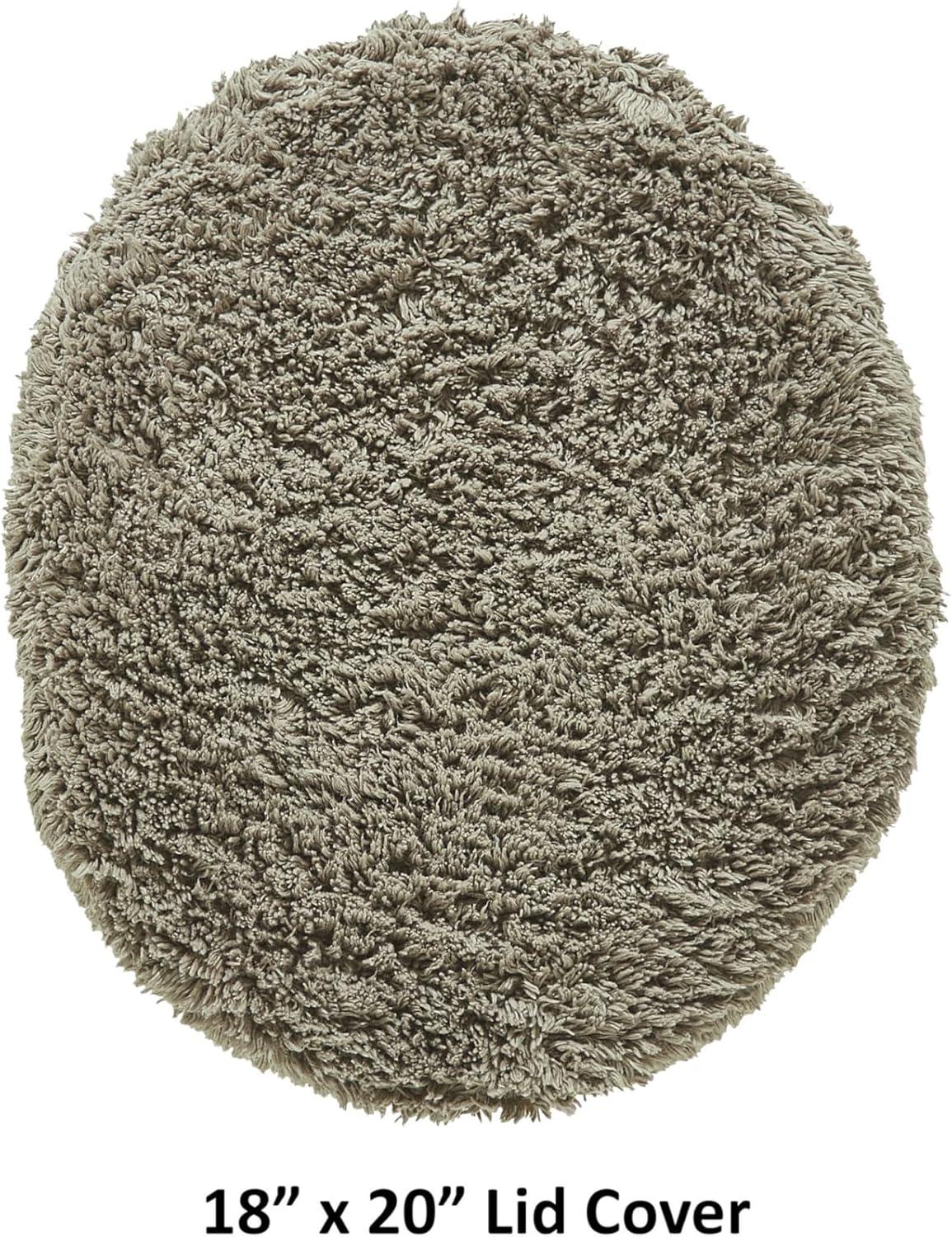 Better Trends Kus Corrigan 100% Cotton Machine Washable Anti-Skid Bathroom Rug