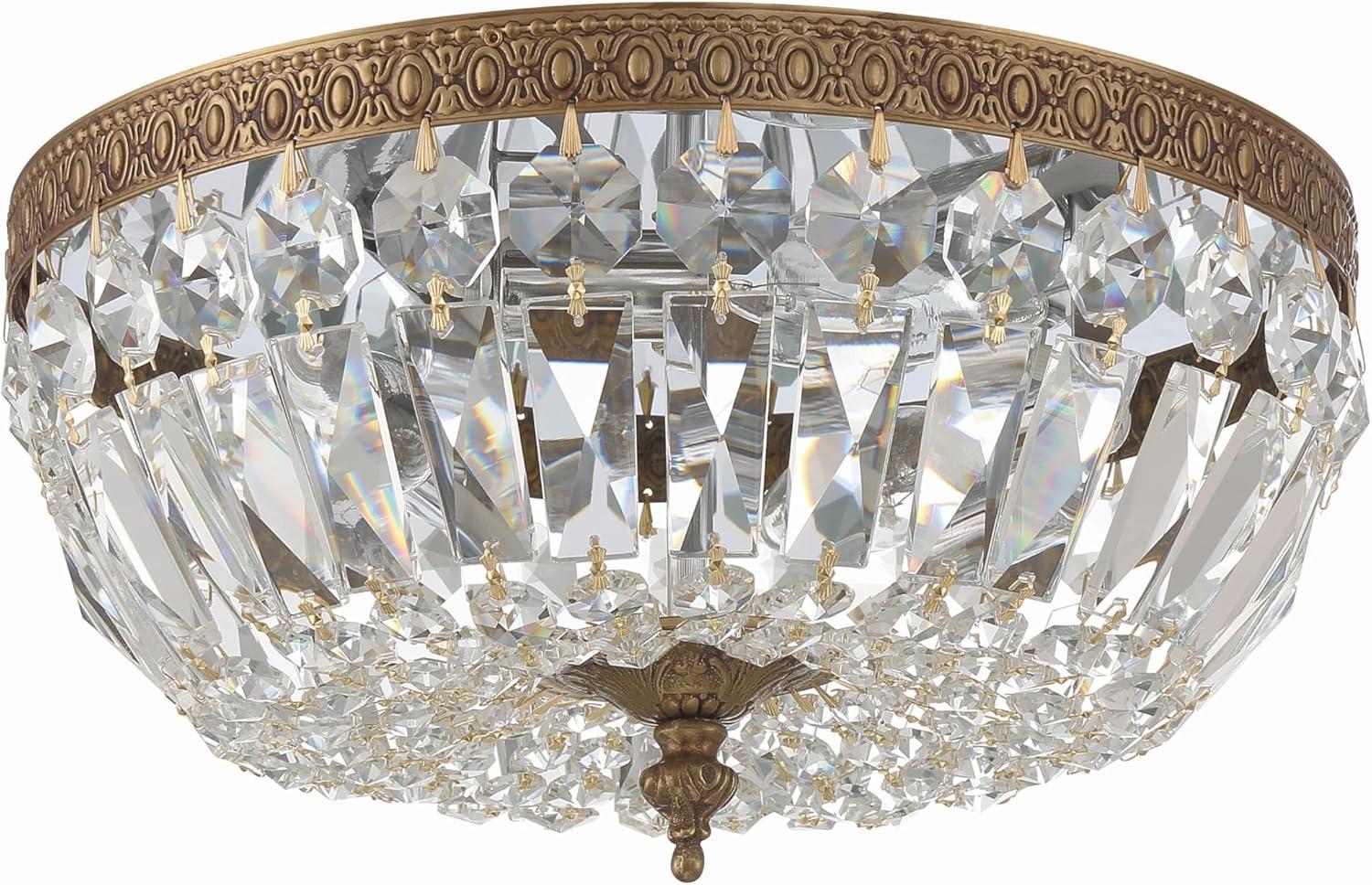 Crystorama Lighting - Three Light Ceiling Mount - Ceiling Mount - Three Light