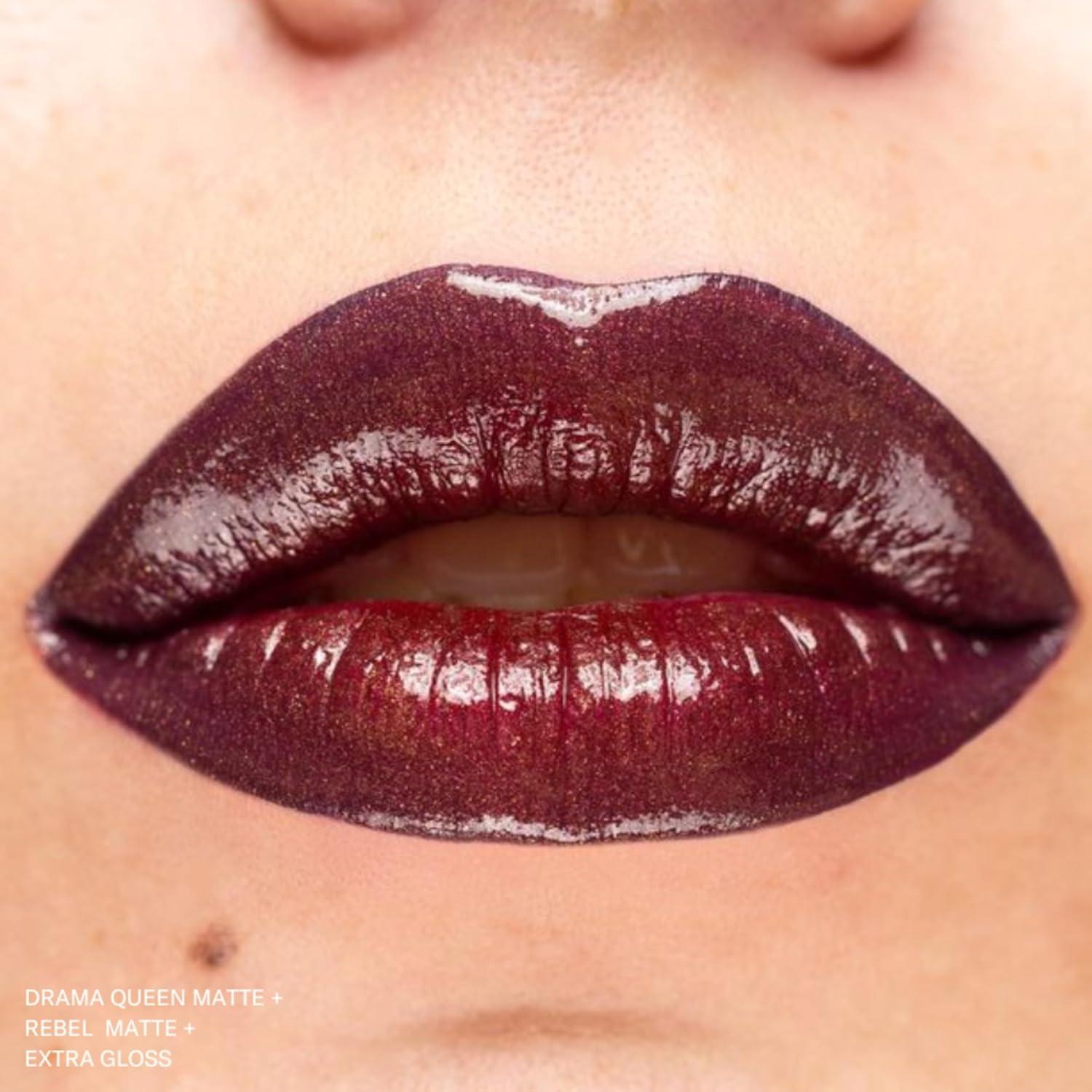 The Lip Bar Vegan Matte Liquid Lipstick - Rebel - 0.24 fl oz