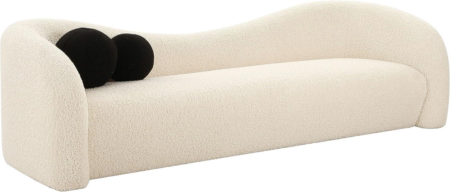 Leonie Faux Shearling Sofa