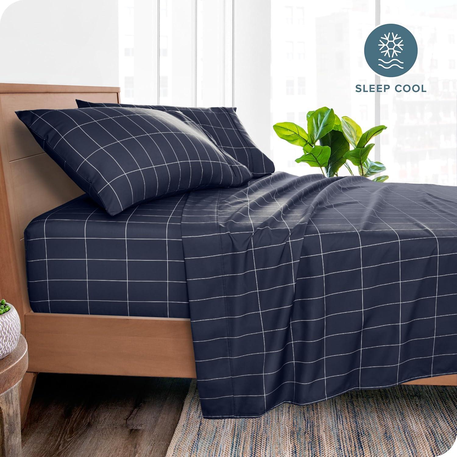 Bare Home Sheet Set - Luxury 1800 Ultra-Soft Microfiber Bed Sheets - Double Brushed - Deep Pockets - Easy Fit